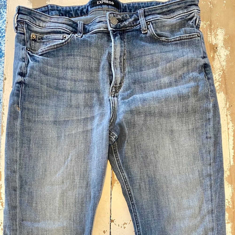 Express Athletic Stretch Jeans 34x32